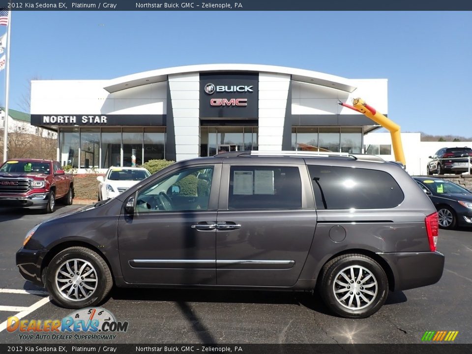 2012 Kia Sedona EX Platinum / Gray Photo #1