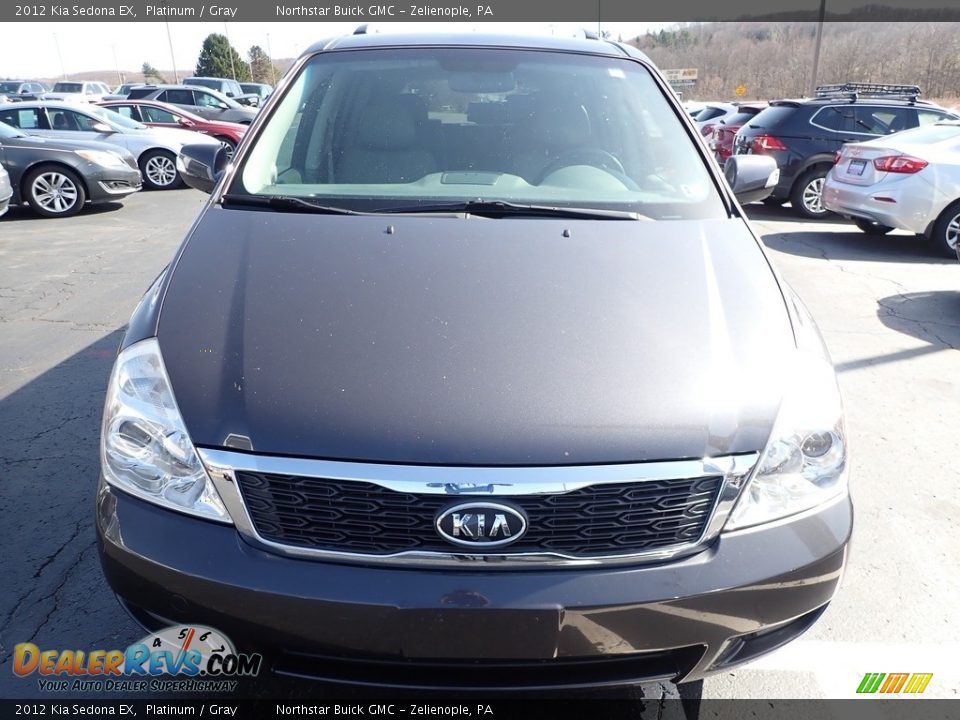 2012 Kia Sedona EX Platinum / Gray Photo #3