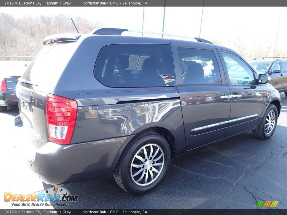 2012 Kia Sedona EX Platinum / Gray Photo #8