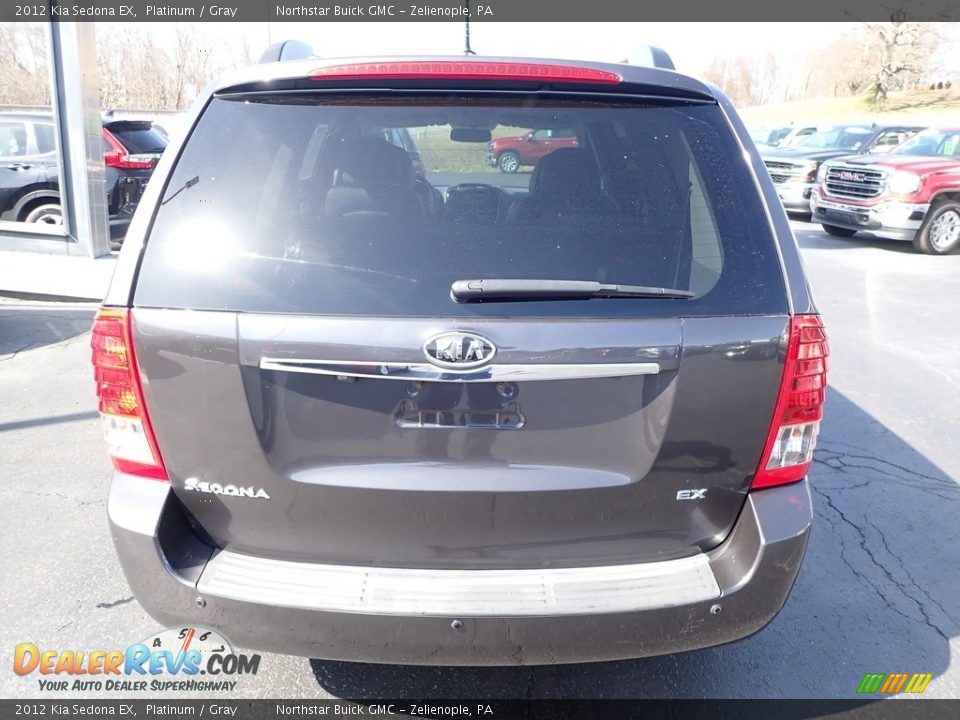 2012 Kia Sedona EX Platinum / Gray Photo #9