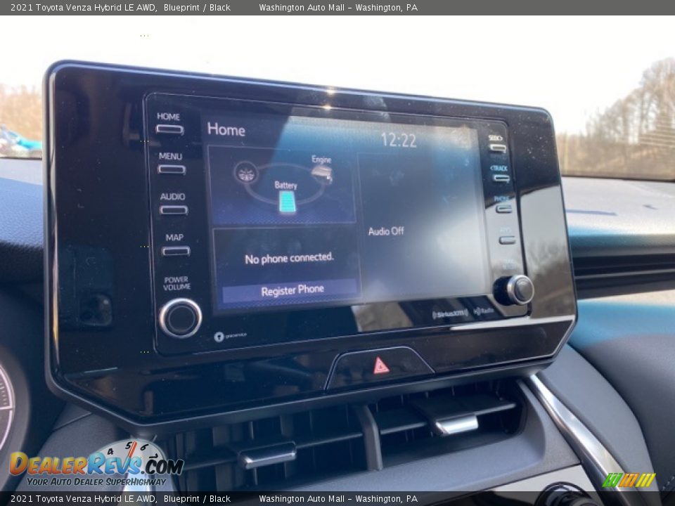 2021 Toyota Venza Hybrid LE AWD Blueprint / Black Photo #8