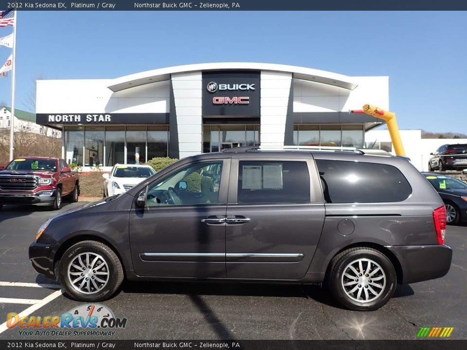 2012 Kia Sedona EX Platinum / Gray Photo #13