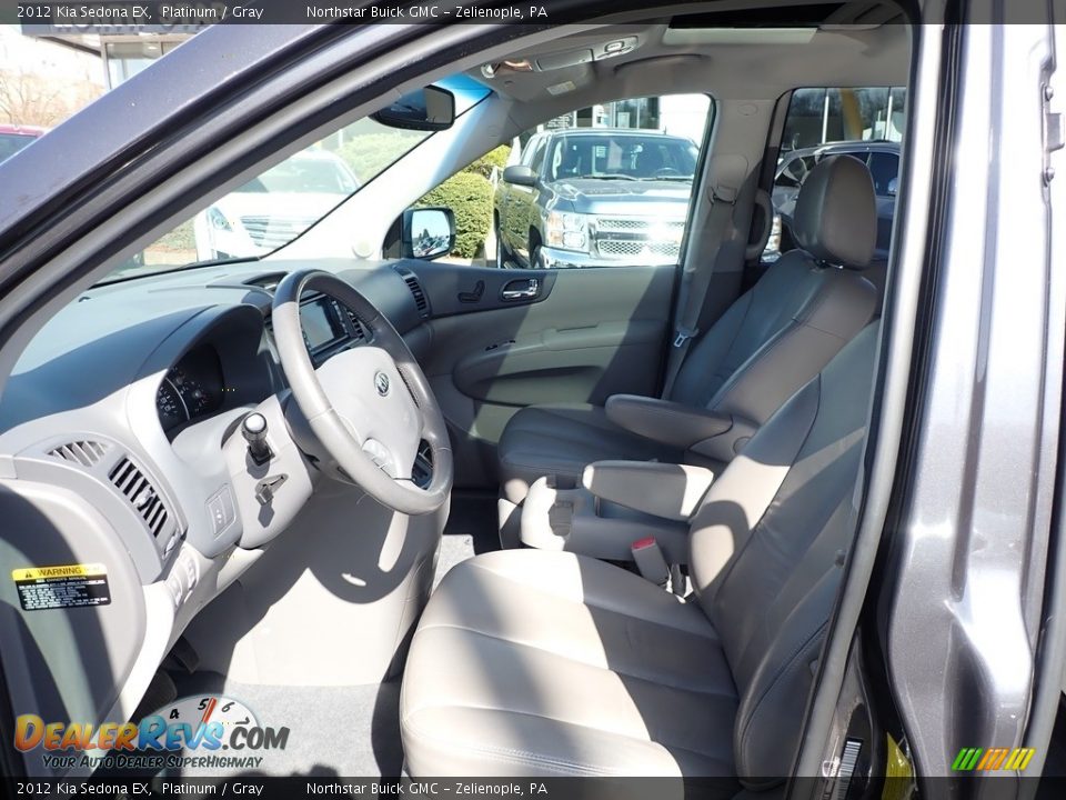 2012 Kia Sedona EX Platinum / Gray Photo #16