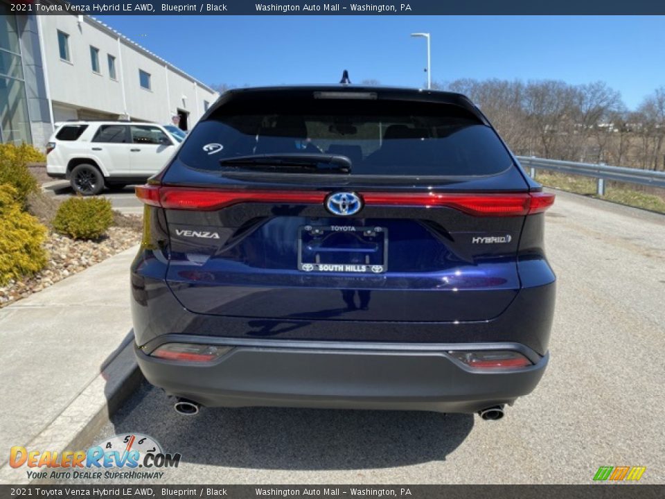 2021 Toyota Venza Hybrid LE AWD Blueprint / Black Photo #14