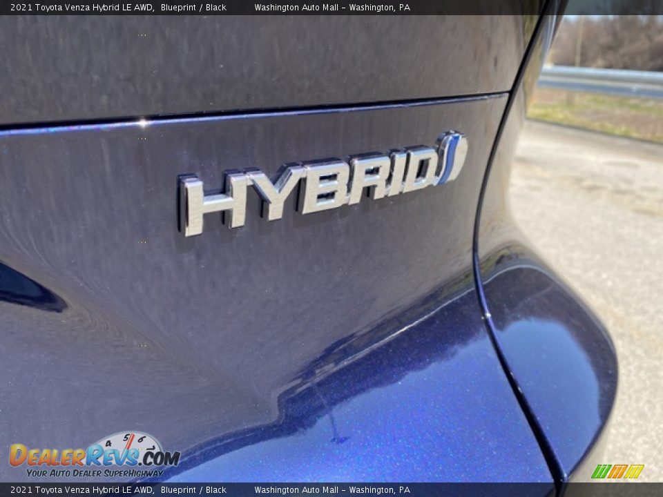 2021 Toyota Venza Hybrid LE AWD Blueprint / Black Photo #21