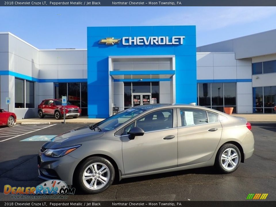 2018 Chevrolet Cruze LT Pepperdust Metallic / Jet Black Photo #1