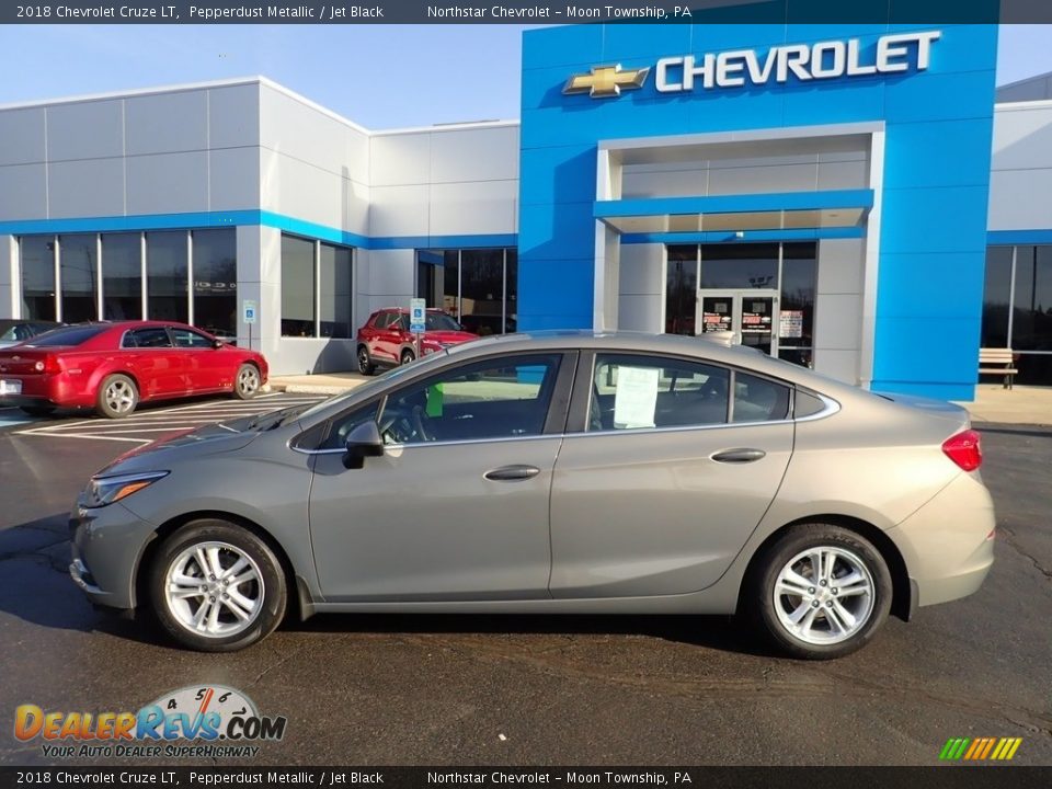 2018 Chevrolet Cruze LT Pepperdust Metallic / Jet Black Photo #3