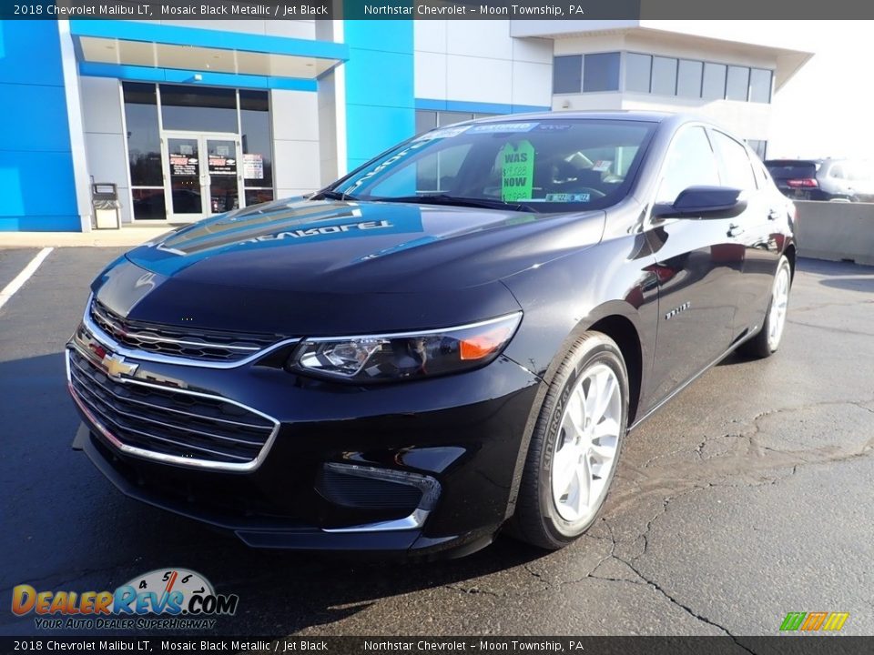 2018 Chevrolet Malibu LT Mosaic Black Metallic / Jet Black Photo #2