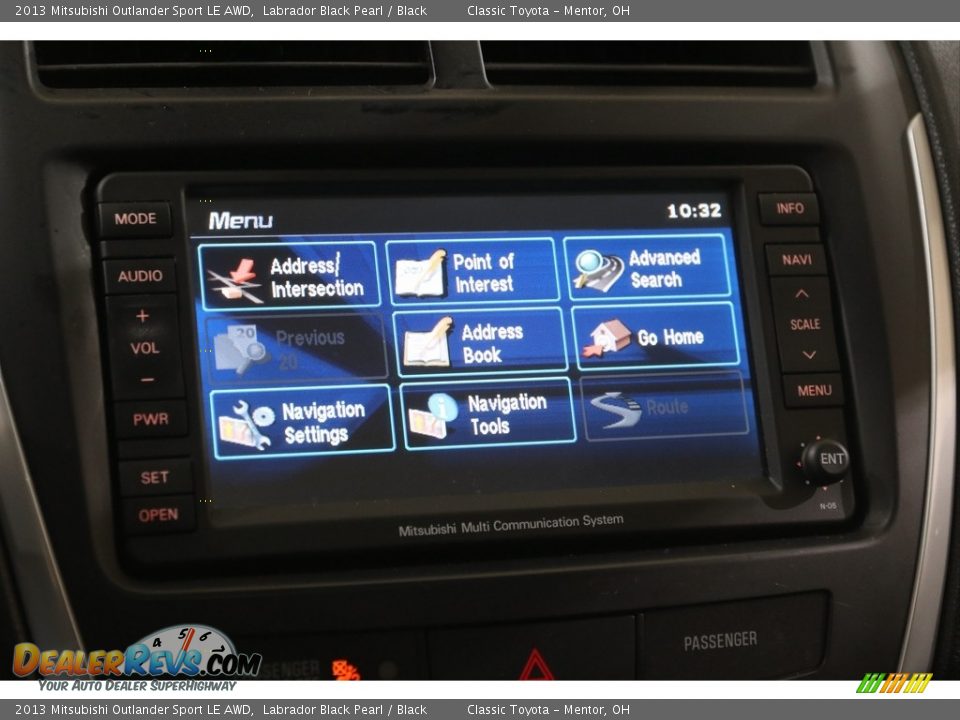 Controls of 2013 Mitsubishi Outlander Sport LE AWD Photo #12