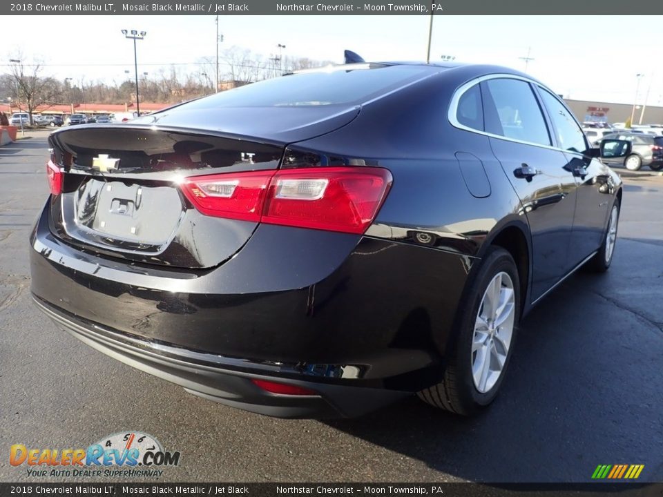 2018 Chevrolet Malibu LT Mosaic Black Metallic / Jet Black Photo #8