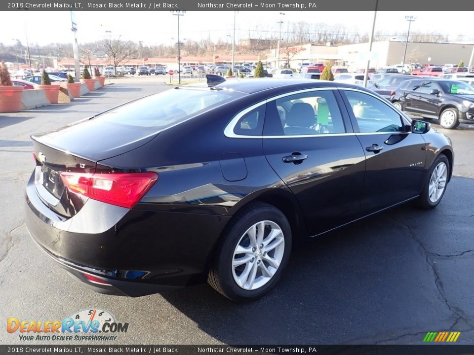 2018 Chevrolet Malibu LT Mosaic Black Metallic / Jet Black Photo #9