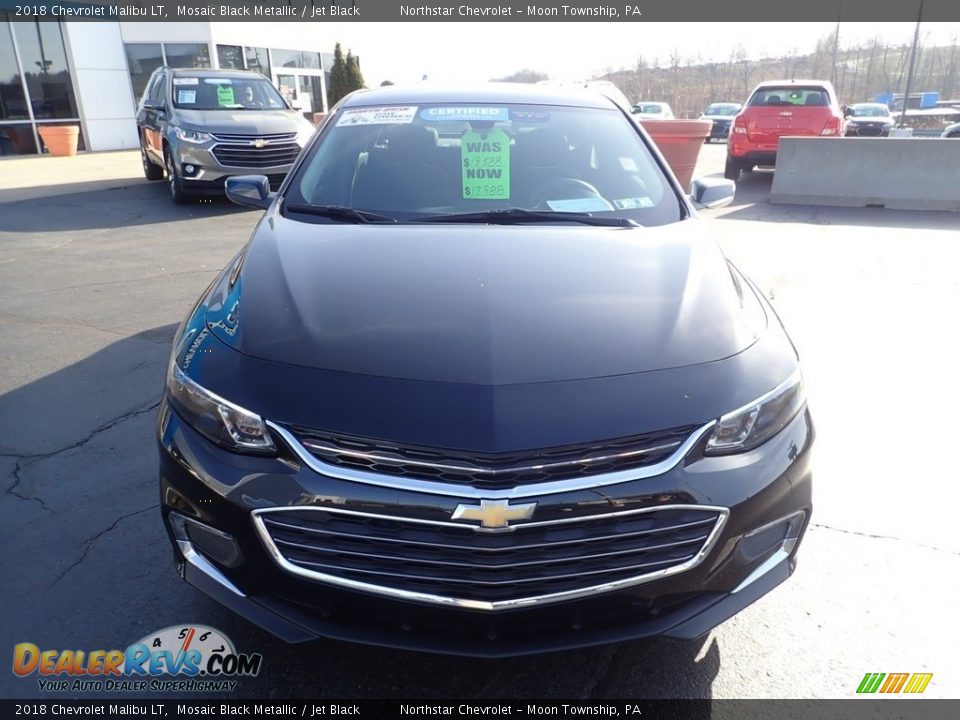 2018 Chevrolet Malibu LT Mosaic Black Metallic / Jet Black Photo #12