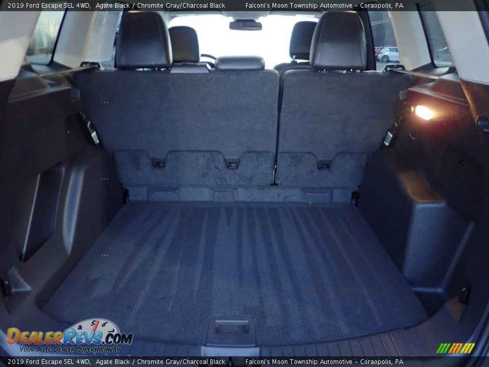 2019 Ford Escape SEL 4WD Agate Black / Chromite Gray/Charcoal Black Photo #4