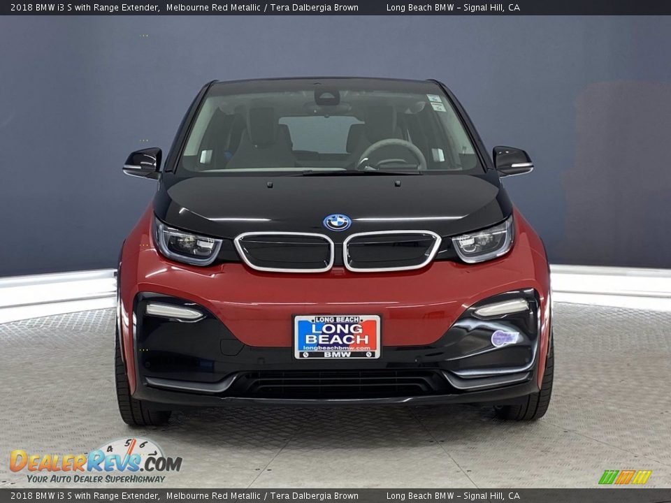 2018 BMW i3 S with Range Extender Melbourne Red Metallic / Tera Dalbergia Brown Photo #2