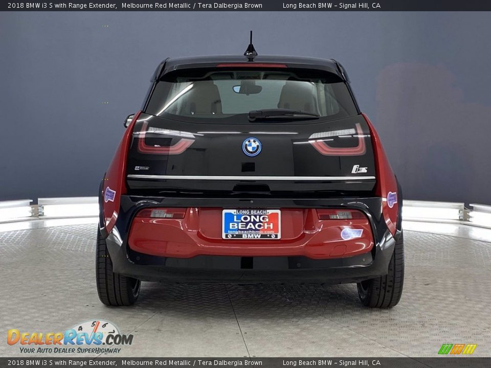 2018 BMW i3 S with Range Extender Melbourne Red Metallic / Tera Dalbergia Brown Photo #4