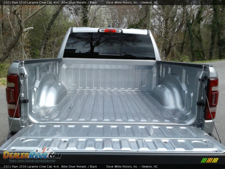 2021 Ram 1500 Laramie Crew Cab 4x4 Billet Silver Metallic / Black Photo #8