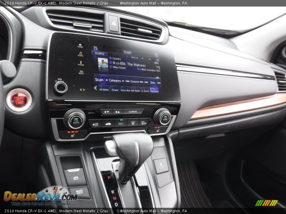 2019 Honda CR-V EX-L AWD Modern Steel Metallic / Gray Photo #18