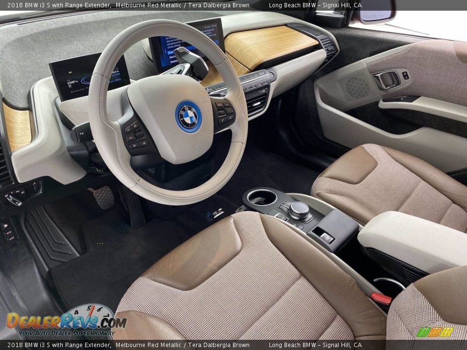 2018 BMW i3 S with Range Extender Melbourne Red Metallic / Tera Dalbergia Brown Photo #16