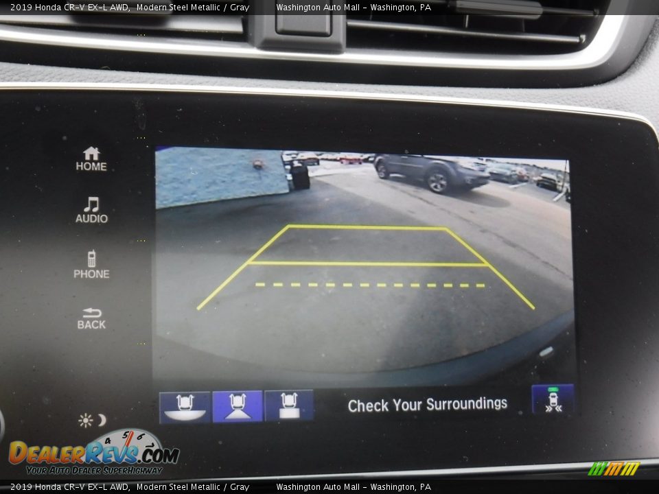 2019 Honda CR-V EX-L AWD Modern Steel Metallic / Gray Photo #20