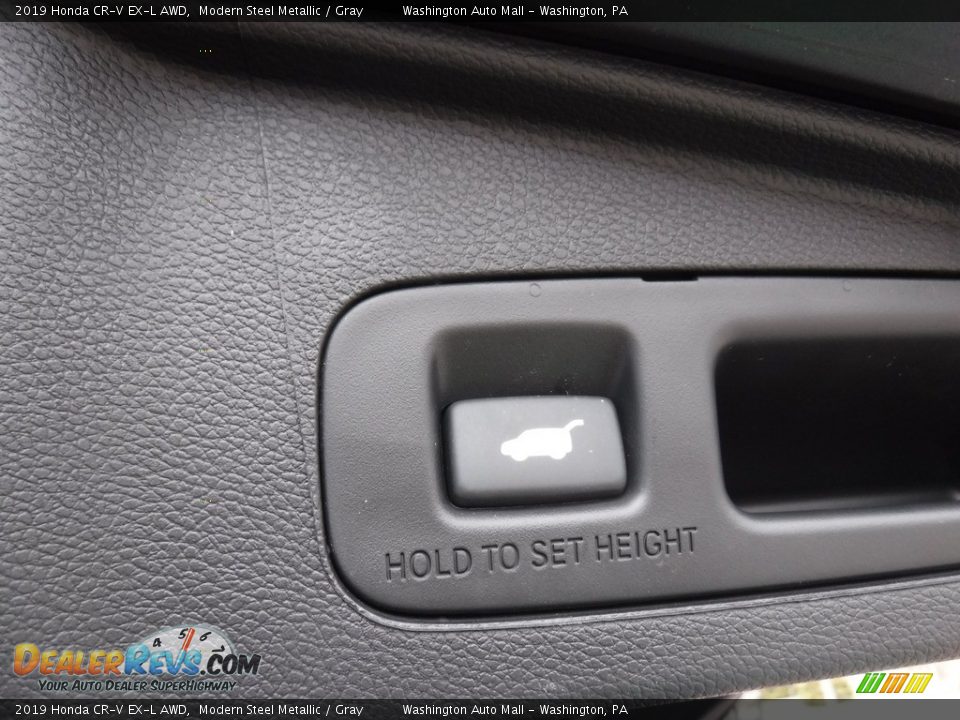 2019 Honda CR-V EX-L AWD Modern Steel Metallic / Gray Photo #26