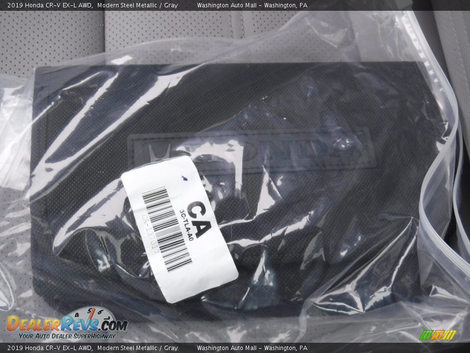 2019 Honda CR-V EX-L AWD Modern Steel Metallic / Gray Photo #27