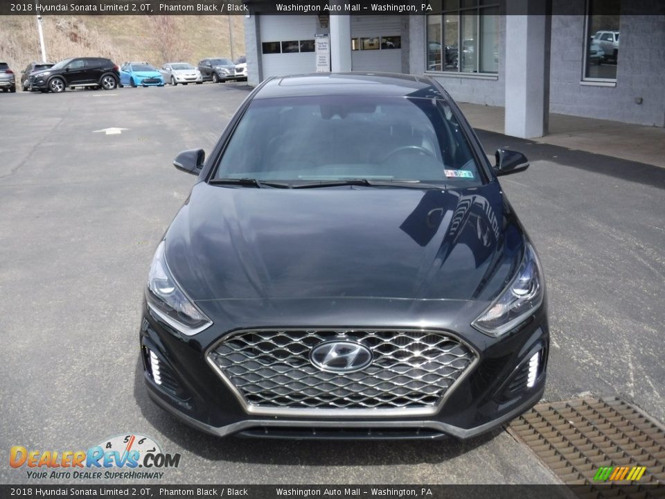 2018 Hyundai Sonata Limited 2.0T Phantom Black / Black Photo #5