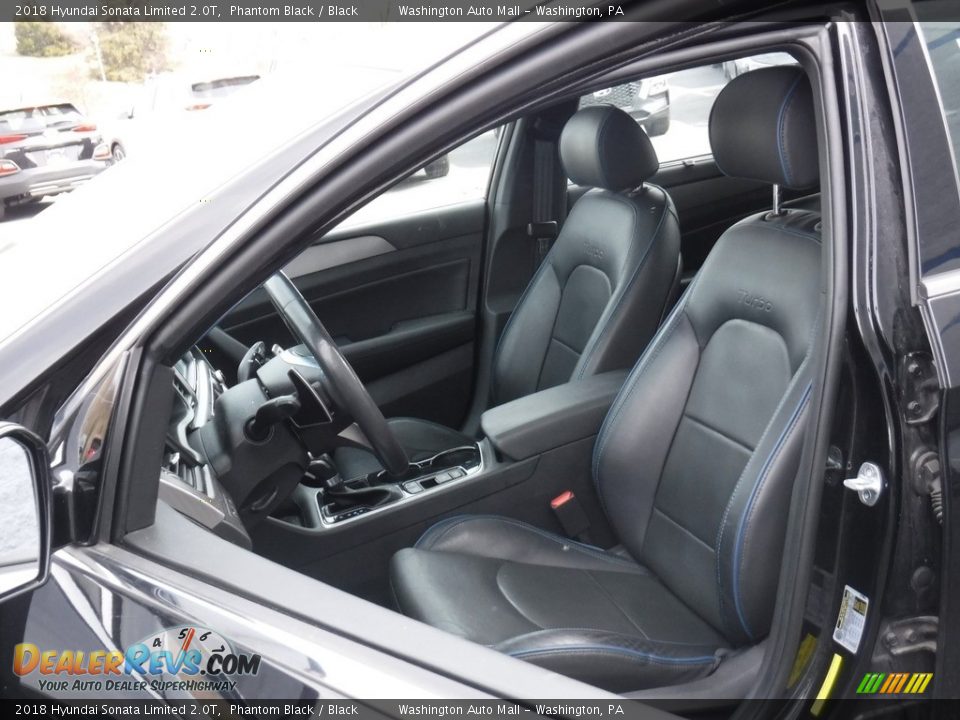 Front Seat of 2018 Hyundai Sonata Limited 2.0T Photo #13