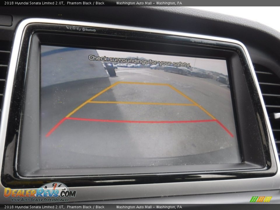 2018 Hyundai Sonata Limited 2.0T Phantom Black / Black Photo #18