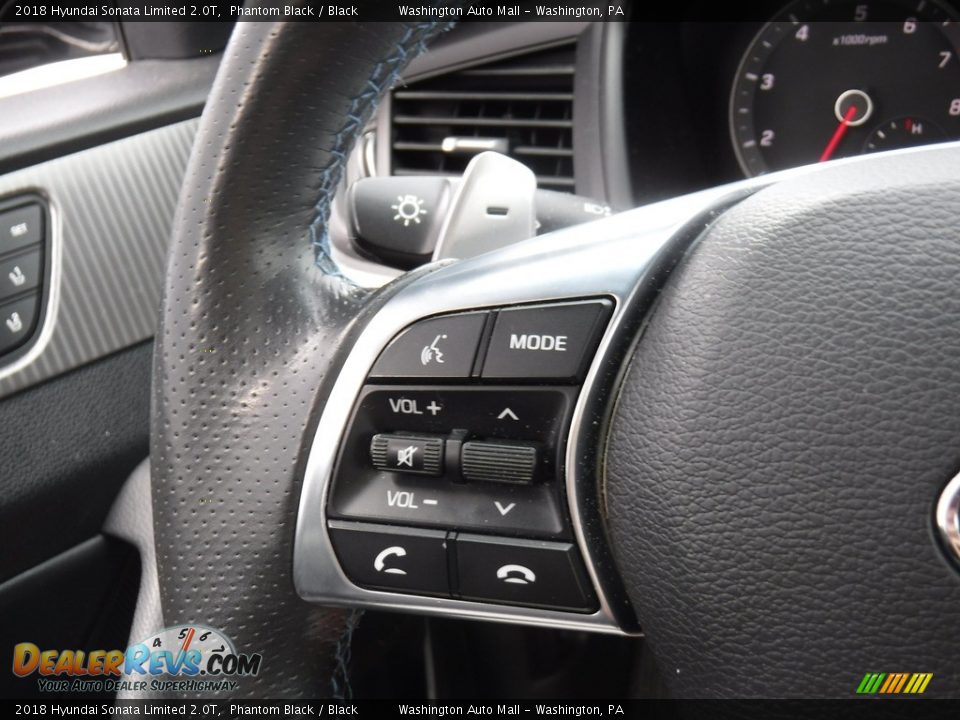2018 Hyundai Sonata Limited 2.0T Steering Wheel Photo #20