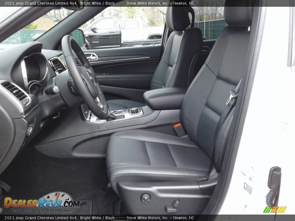 2021 Jeep Grand Cherokee Limited 4x4 Bright White / Black Photo #10