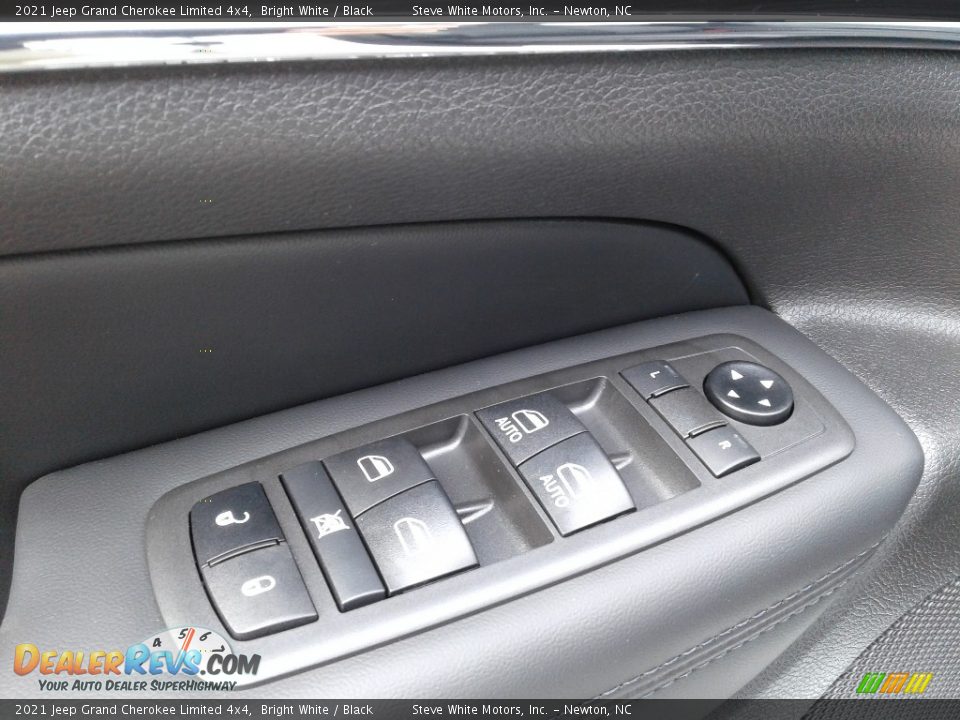 2021 Jeep Grand Cherokee Limited 4x4 Bright White / Black Photo #11