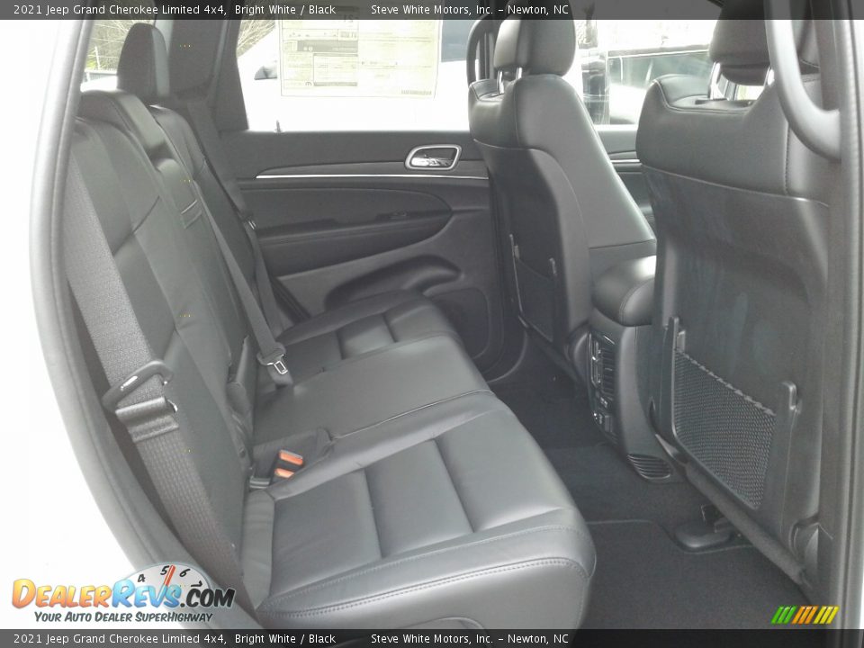 2021 Jeep Grand Cherokee Limited 4x4 Bright White / Black Photo #16