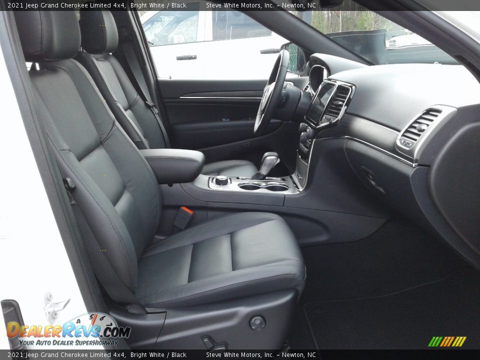 2021 Jeep Grand Cherokee Limited 4x4 Bright White / Black Photo #17