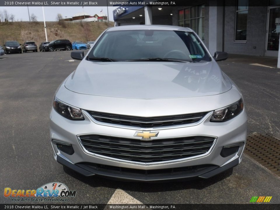 2018 Chevrolet Malibu LS Silver Ice Metallic / Jet Black Photo #4