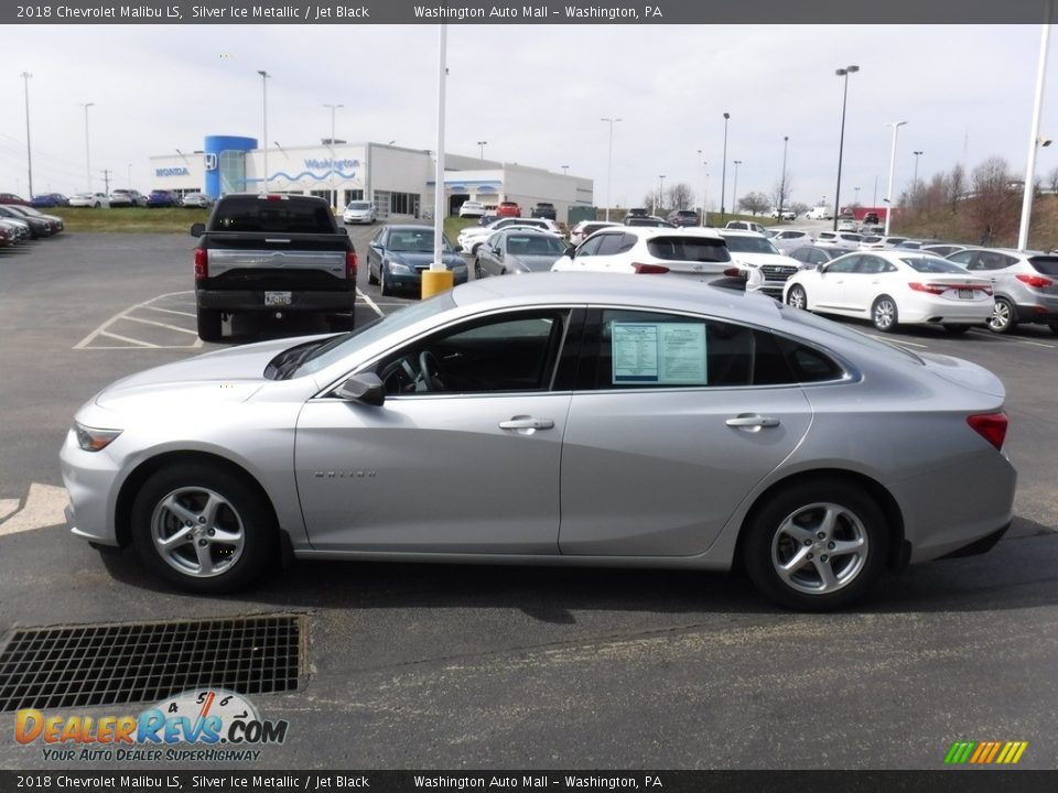 2018 Chevrolet Malibu LS Silver Ice Metallic / Jet Black Photo #6