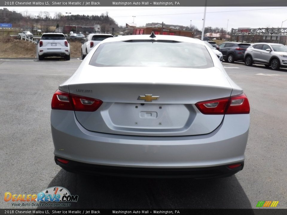 2018 Chevrolet Malibu LS Silver Ice Metallic / Jet Black Photo #7