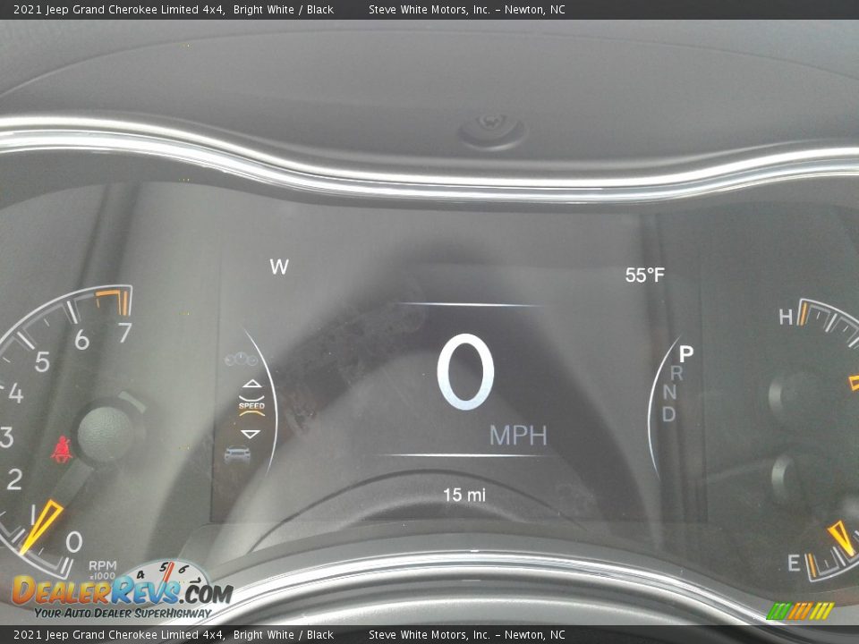 2021 Jeep Grand Cherokee Limited 4x4 Bright White / Black Photo #21