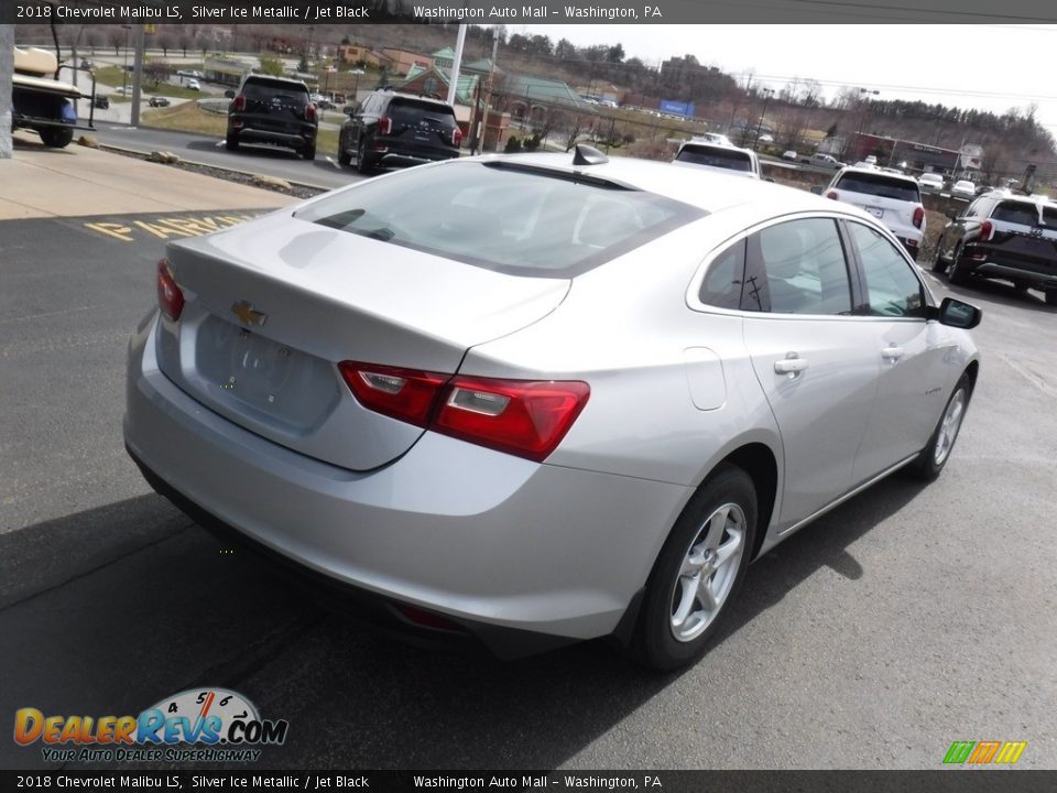 2018 Chevrolet Malibu LS Silver Ice Metallic / Jet Black Photo #8