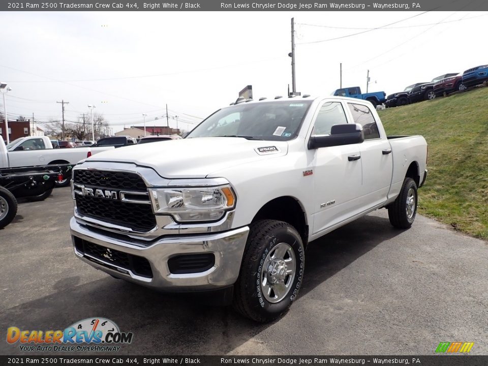 2021 Ram 2500 Tradesman Crew Cab 4x4 Bright White / Black Photo #1