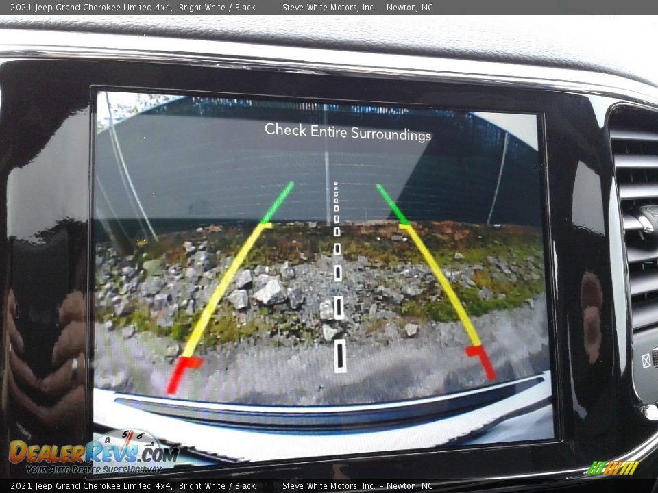 2021 Jeep Grand Cherokee Limited 4x4 Bright White / Black Photo #26
