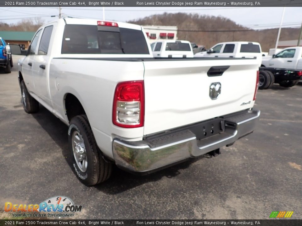 2021 Ram 2500 Tradesman Crew Cab 4x4 Bright White / Black Photo #3