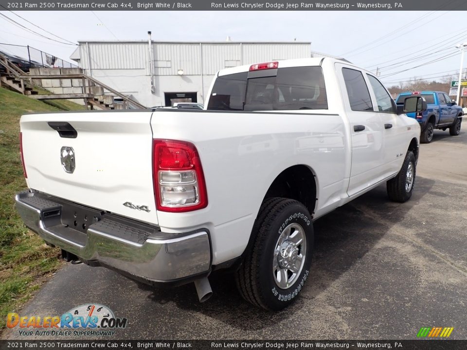 2021 Ram 2500 Tradesman Crew Cab 4x4 Bright White / Black Photo #5