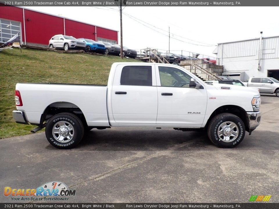 2021 Ram 2500 Tradesman Crew Cab 4x4 Bright White / Black Photo #6