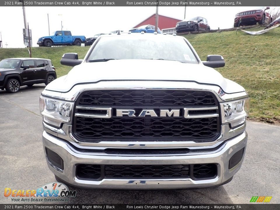 2021 Ram 2500 Tradesman Crew Cab 4x4 Bright White / Black Photo #8