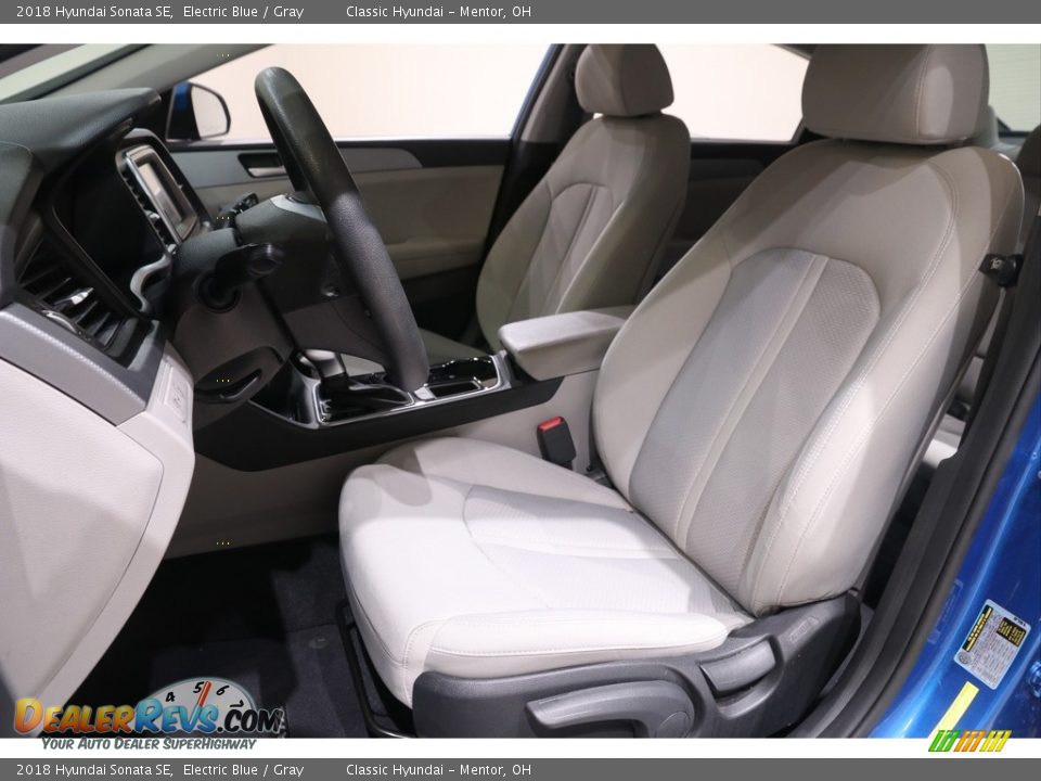 2018 Hyundai Sonata SE Electric Blue / Gray Photo #5