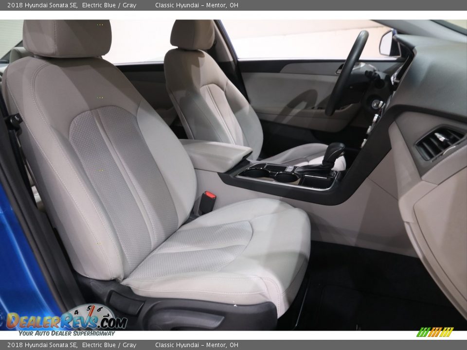 2018 Hyundai Sonata SE Electric Blue / Gray Photo #14