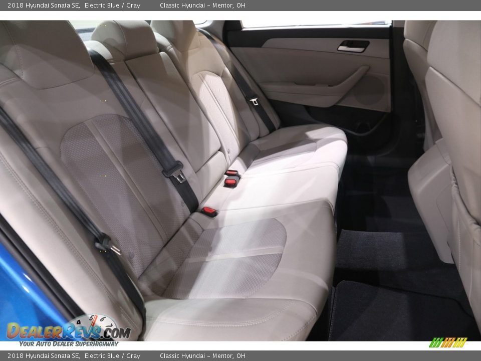 2018 Hyundai Sonata SE Electric Blue / Gray Photo #15
