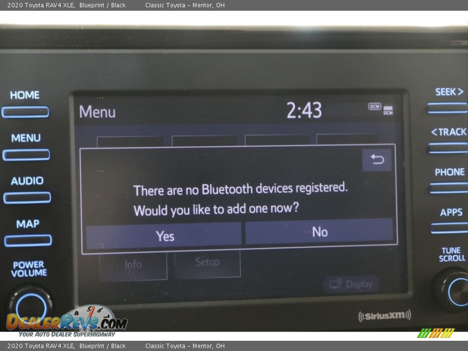 2020 Toyota RAV4 XLE Blueprint / Black Photo #11