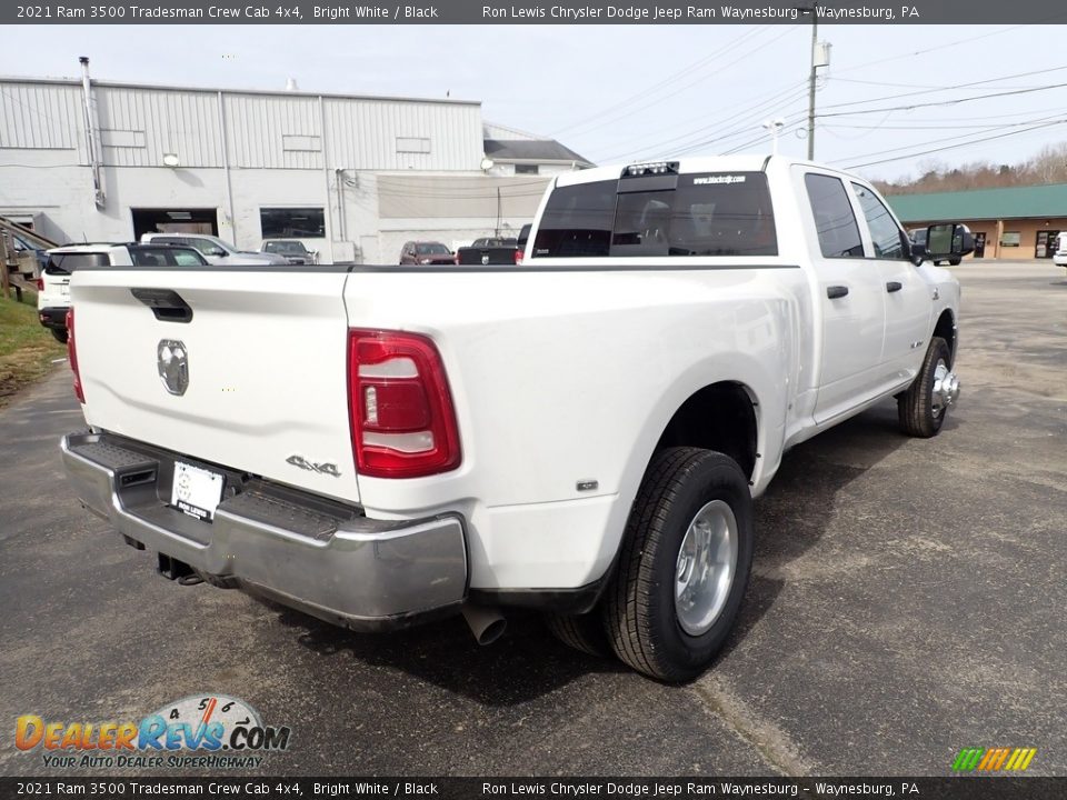 2021 Ram 3500 Tradesman Crew Cab 4x4 Bright White / Black Photo #5