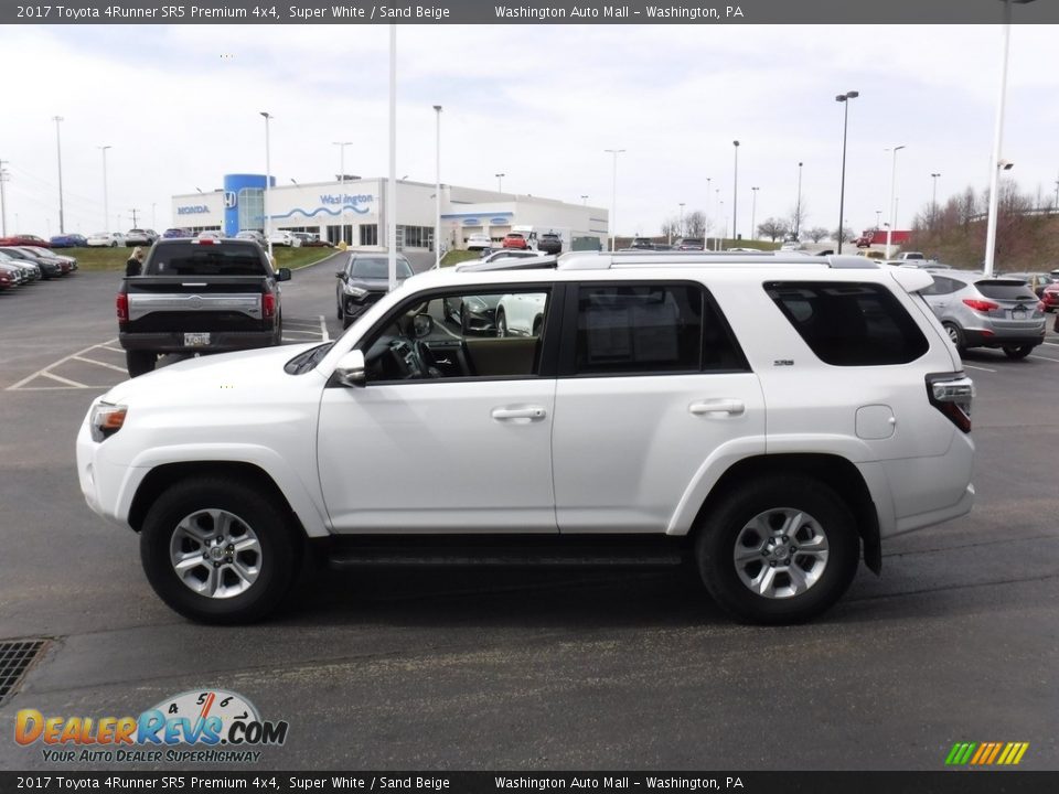 2017 Toyota 4Runner SR5 Premium 4x4 Super White / Sand Beige Photo #7